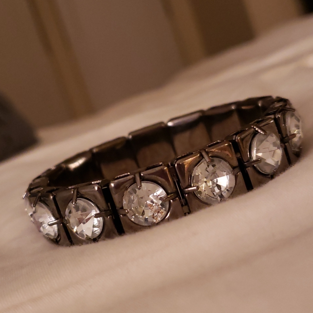 Chunky Silver Bangle